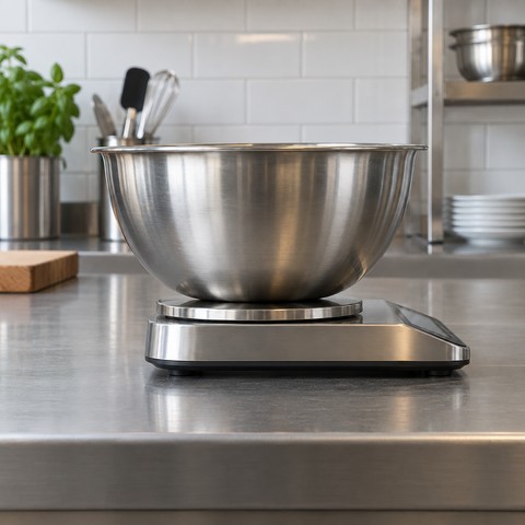 Миска на платформе с зазором до окружающих поверхностей